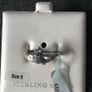 Ladies sliver ring size 9 Image 4