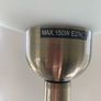 Gold Floor Lamp with Uplighter and Flex Downlighter Image 5