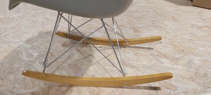 2 x Authentic Vitra Eames RAR Rocking Chairs 2016