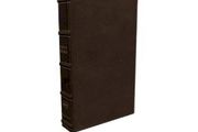 KJV, Large Print Verse-by-Verse Reference Bible, Maclaren Series, Genuine Leather, Brown, Comfort Print: Holy Bible, King James Version