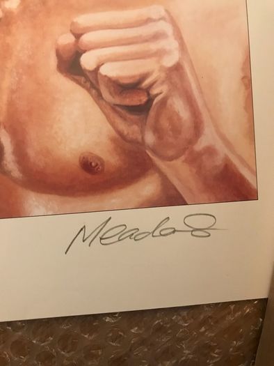 Signed Ken Buchanan print