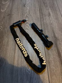 Bike Lock & Pump