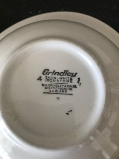 Vintage Retro 1950's Satin White China