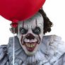 IT Pennywise Mask, Horror Overhead Clown Mask, Halloween Costume Party Creepy Scary Decoration Props Image 2