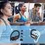 2025 Wireless Earbuds, Bluetooth Headphones with 1800mAh Charging Case, 88H Playing Time, LED Display for iOS, Android and Sport-s1 Image 2