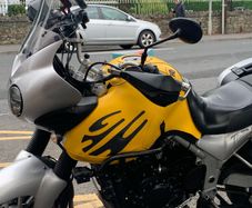 Triumph Tiger 955i Bagster leather tank bag