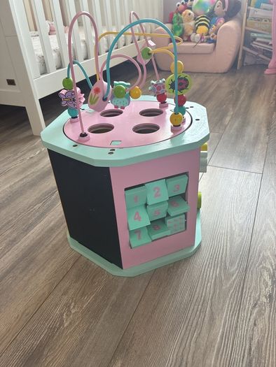 wooden activity centre