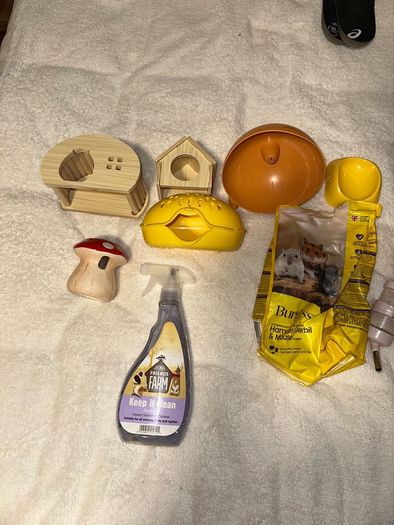 Hamster Cage & Full Set