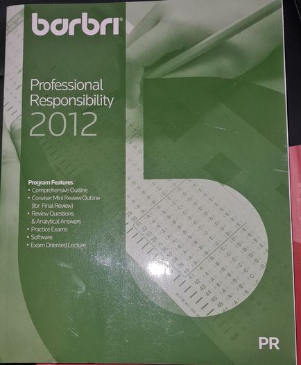 New York State Bar Barbri exam books