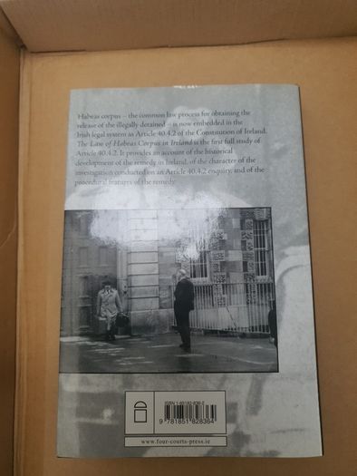 The law of Habeas Corpus in Ireland by Kevin Costello