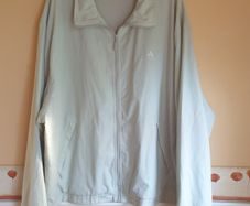 Vintage Adidas light windbreaker jacket beige Size 44/46  XXL