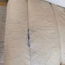 Leather 3 seater recliner sofa Image 4