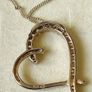 Sterling silver Heart pendant necklace Image 3