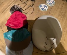 Charles owen helmet.