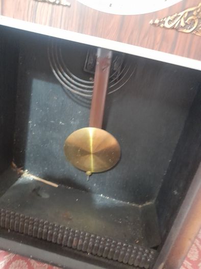 Two Vintage Clocks for parts or turn the cases into Displays for Jewellry etc, springs are good in the clock in first photo