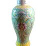 Chinese Guangux Famille Jaune Porcelain Vase Marked CHINA Image 4