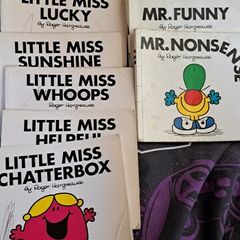 Little Miss & Mr. Men books
