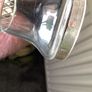 Antique Pair Edwardian Sterling Silver Mounted Cut Glass Bud Vases J&WD c.1900 Image 3