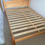 Bed Double with mattress Image 2