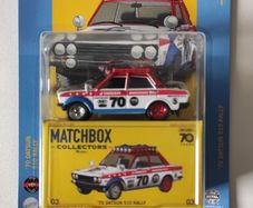 Matchbox Collectors Edition '70 Datsun 510 Rally, new.