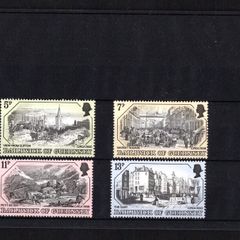 1978 Guernsey Old Guernsey Prints Commemorative Stamps Mint Never Hinged (MNH)