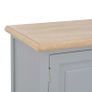 TV Cabinet Grey 90x30x40 cm Wood Image 7