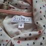 Sisters by Caroline Kilkenny  Cream & Teal Heart Print Dress Image 6