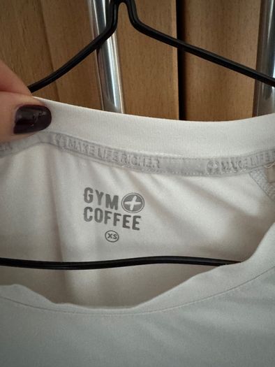 Gym+coffee sports top