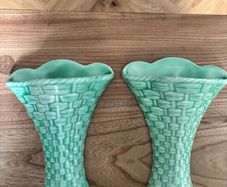 Vintage Burlington Ware Wall Vases