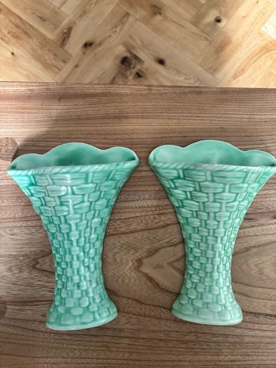 Vintage Burlington Ware Wall Vases