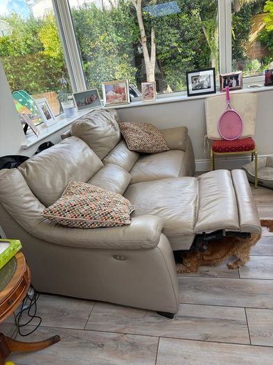 leather recliner