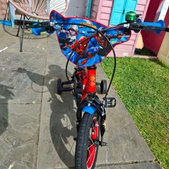 12" spiderman bike