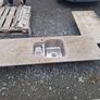 Reclaimed Kitchen Granite Countertop Image 6