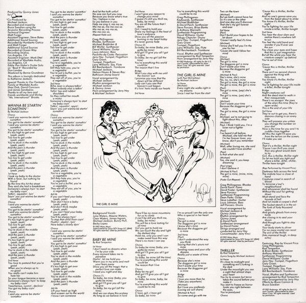 Michael Jackson   Thriller Gatefold