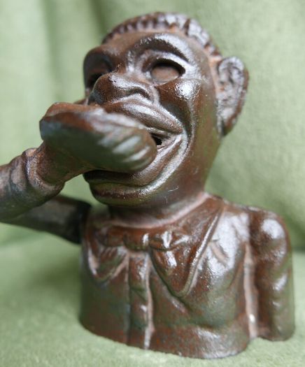 Antique Cast Iron Money Box