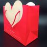 Red Heart Shaped Retail/Gift/Party Bags - Small/Large Image 3