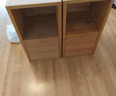 wooden lockers