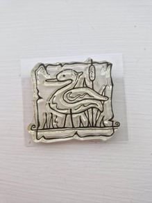New duck rubber stamp