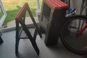 Compact saw horse