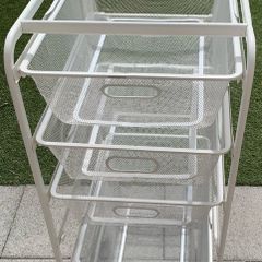 ikea basket shelf pull out drawers