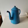 Vintage French Enamel Coffee Pot Image 3