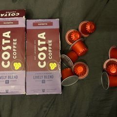 Costa nespresso coffee