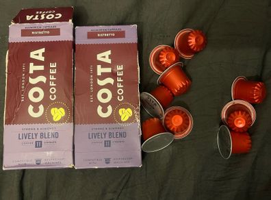 Costa nespresso coffee