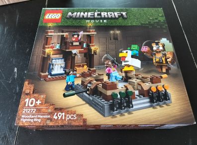 NEW LEGO Minecraft 21272 Woodland Mansion Fighting Ring Set