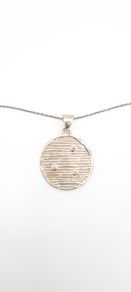 Silver Modernist Necklace