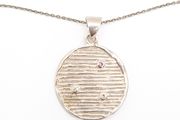 Silver Modernist Necklace