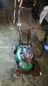 petrol lawnmower