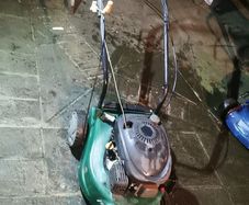 petrol lawnmower