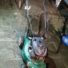 petrol lawnmower