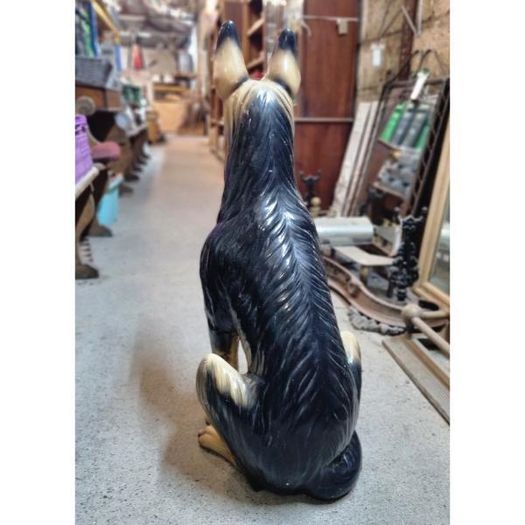 German Shepherd Ceramic Floor Statue KAS1373